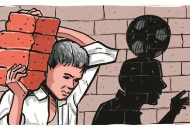 झेडपी शाळेच्या बांधकामाच्या ठिकाणी 12 वर्षांचा मुलगा काम करताना आढळला