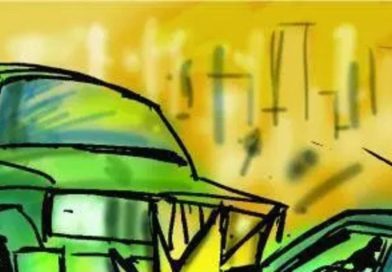 नवी पेठेत कारने वाहनांना धडक दिल्याने तिघे जखमी