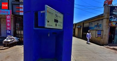 पाणी पिण्यासाठी योग्य नसल्याचे आढळल्यानंतर पाण्याच्या एटीएममध्ये तपासणी करण्यात आली