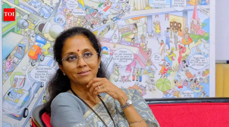 महाराष्ट्रात राष्ट्रवादी काँग्रेस आणि सेनेचे विभाजन केल्यानंतर केंद्रीय शक्तींचा वापर करून, भाजप विरोधी पक्ष कमकुवत करण्यासाठी बंगालमध्ये टीएमसीविरोधात तीच रणनीती वापरत आहे: सुप्रिया सुळे