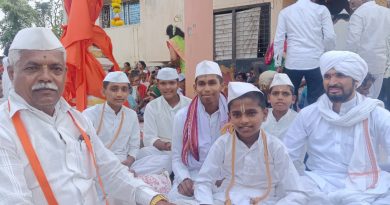 श्री गुरु गोरक्षनाथ आषाढी वारी पायी दिंडी सोहळा ३२ शिराळा भक्तिमय वातावरणात प्रस्थान; “ज्ञानोबा-तुकोबा”च्या गजरात पंढरपूरकडे वाटचाल