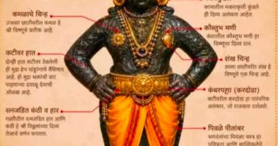विठ्ठल मूर्तीतील प्रत्येक चिन्हाचा संदेश : श्रद्धा, संस्कृती आणि जीवनमूल्यांचा अनमोल वारसा